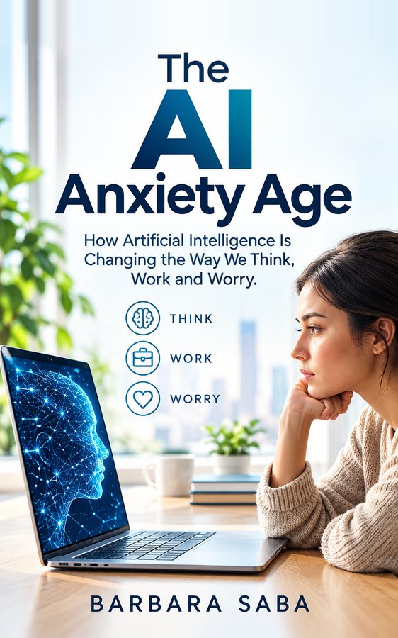 Cover of The AI Anxiety Age by Barbara Saba